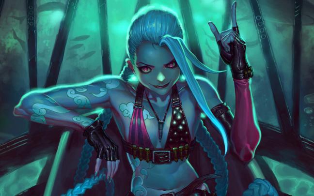 Free download League of Legends Jinx fantasy f wallpaper 1920x1080 