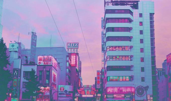 Pin by vivi. on art | Aesthetic desktop wallpaper, Anime scenery 