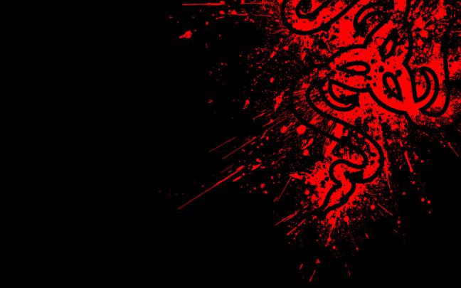 Free download red razer logo black background hd 1920x1080 1080p 