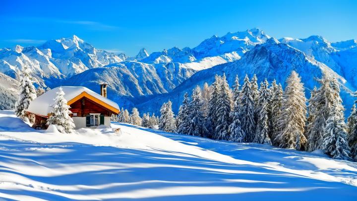 Winter Cabin Wallpaper for Desktop (57+ images)
