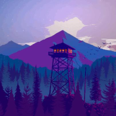 Firewatch at Night Wallpaper Engine - wallpapers worlds 4u