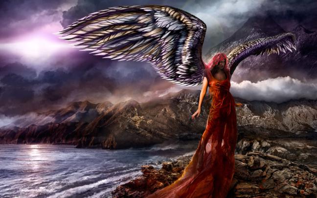 Fantasy Angel HD Wallpaper | Background Image | 2560x1600