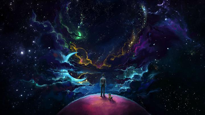 Galaxy [1920x1080] | Galaxy art, Fantasy, Space art