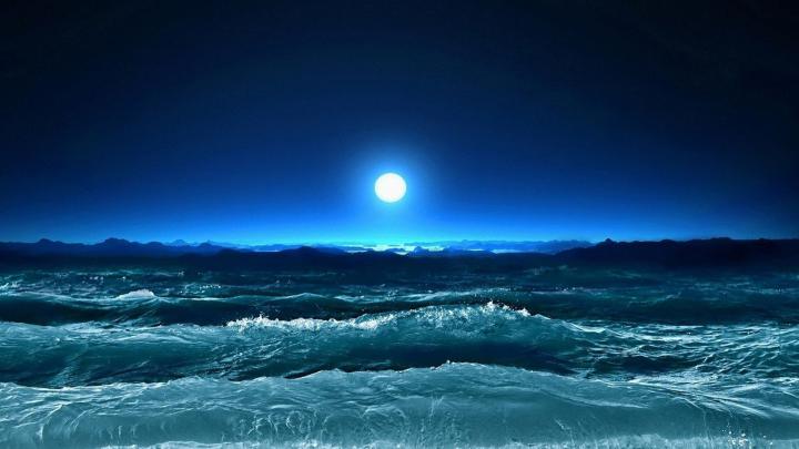 Ocean Moon Wallpapers - Top Free Ocean Moon Backgrounds - WallpaperAccess