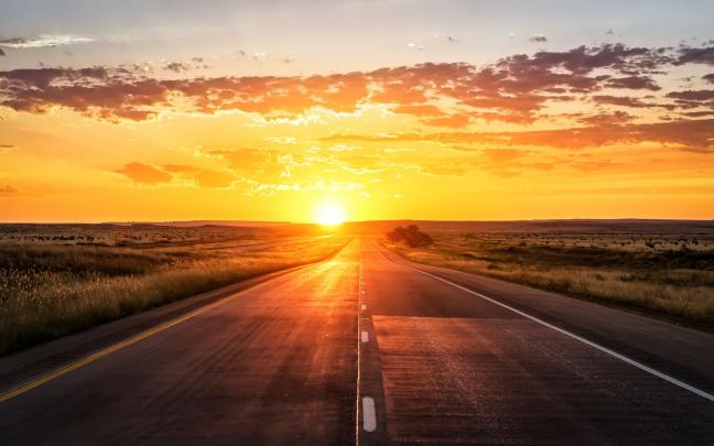 Desert Sunset Wallpapers - Top Free Desert Sunset Backgrounds 