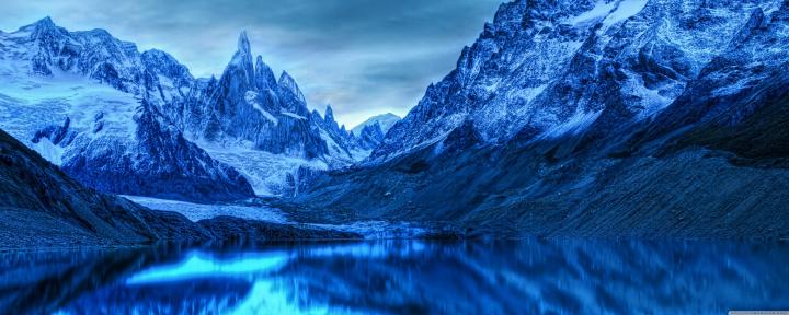 Blue Mountain Wallpaper 4k - Zendha