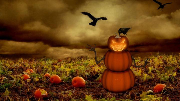 Free Halloween Background Wallpaper 1920x1080 -
