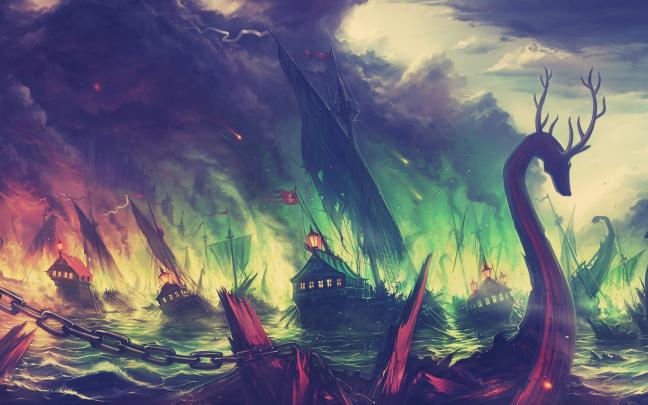 Game Of Thrones, Ship, Artwork, Battle Wallpapers HD \/ Desktop and 