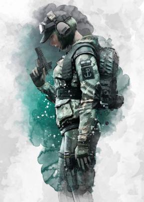 Fond D \u00e9cran Rainbow Six Siege Ela