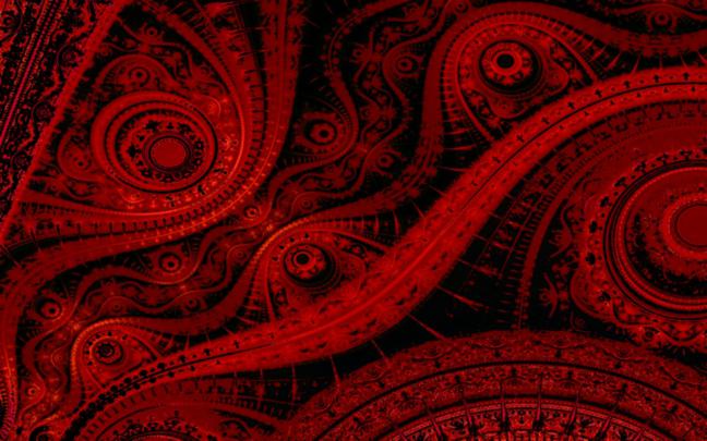 Red Wallpaper Abstract -