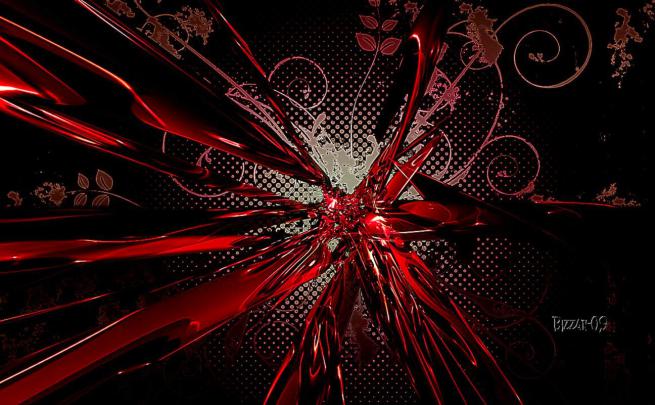 Red Art Cool Abstract Wallpapers Hd Widescreen | All HD Wallpapers