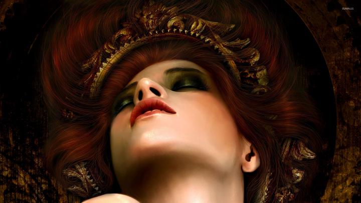 Sleeping woman wallpaper - Fantasy wallpapers - #18599