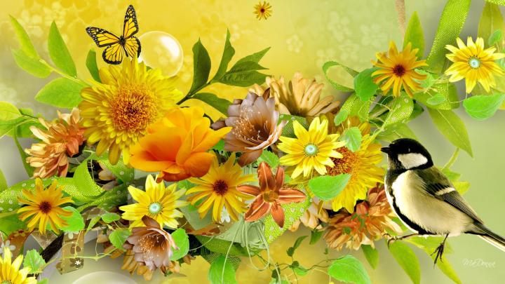 Spring Bird Desktop Wallpaper (81+ images)