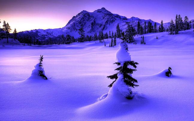 Widescreen High Resolution Winter Wallpaper -