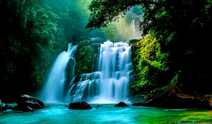 Wallpaper Waterfall views for Computer -