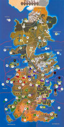 Map of Westeros Wallpaper -