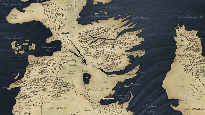 Map of Westeros Wallpaper -