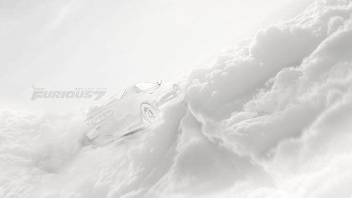 Paul Walker, Furious 7, movies, clouds, white | 1920x1080 Wallpaper 