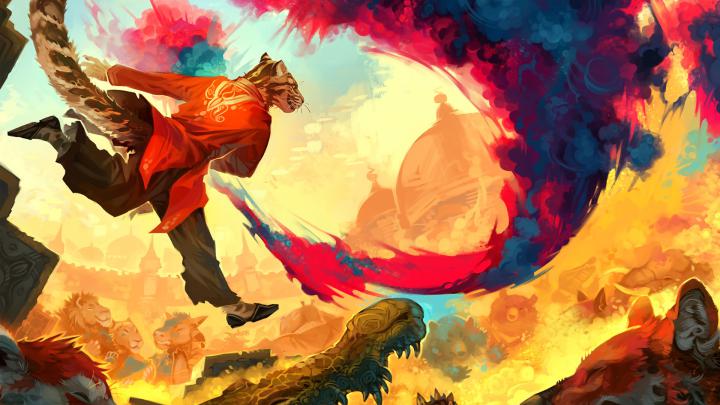furry, Colorful, Comic art, Warm colors Wallpapers HD \/ Desktop and 