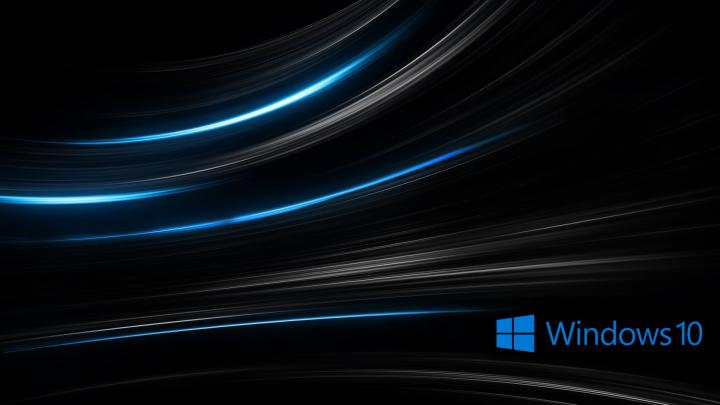 Dark Wallpaper 1920X1080 Black Ultra Hd Windows 10 Wallpaper : Nebula 