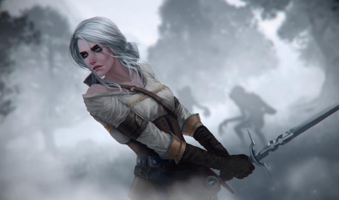 Ciri The Witcher 3 Digital Art 4k, HD Games, 4k Wallpapers, Images 