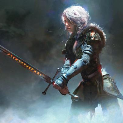 Steam At\u00f6lyesi :: The Witcher 3 - Ciri - Art by Wojtek Fus