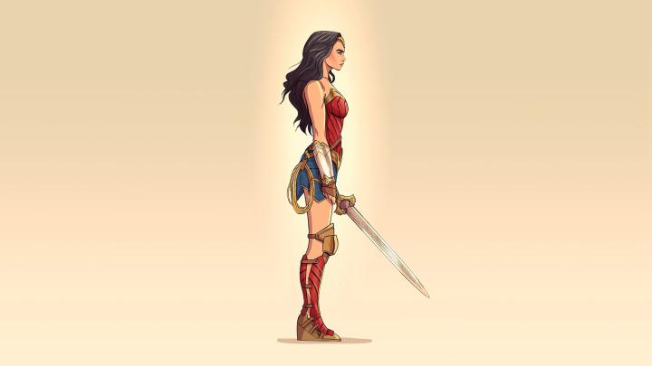 1920x1080 2020 Wonder Woman Minimalism 4k Laptop Full HD 1080P HD 4k 