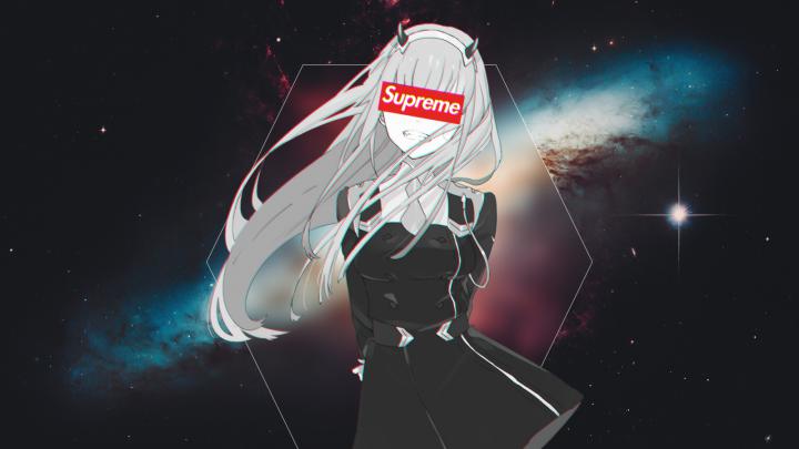 Wallpaper : Code 002 ZeroTwo, supreme, anime girls, Zero Two Darling in 