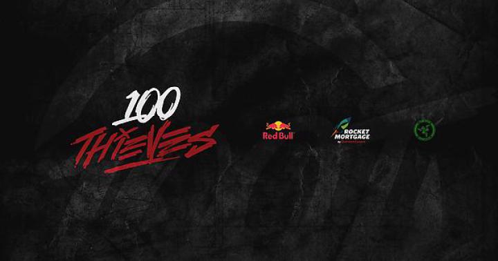 100 Thieves wallpaper with 2019 sponsors : 100thieves