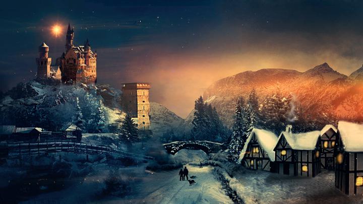 1920x1080 Christmas Winter Season Laptop Full HD 1080P HD 4k Wallpapers 
