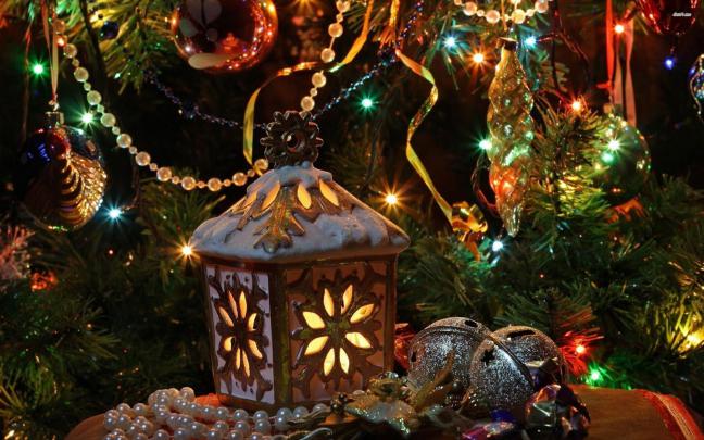Christmas Wallpapers: Christmas Tree Lights