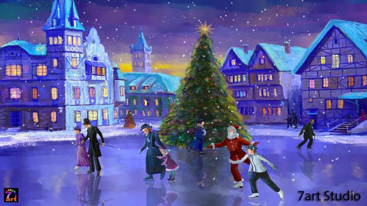 Christmas Windows Wallpapers - Top Free Christmas Windows Backgrounds 