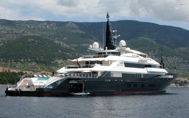 Alfa Nero Yacht wallpaper - Photography wallpapers - #52376