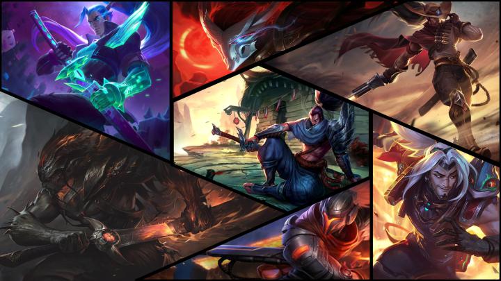 I created an all skins wallpaper for Yasuo : YasuoMains