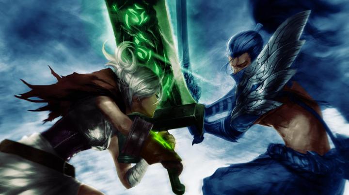 Yasuo vs Riven Wallpaper -