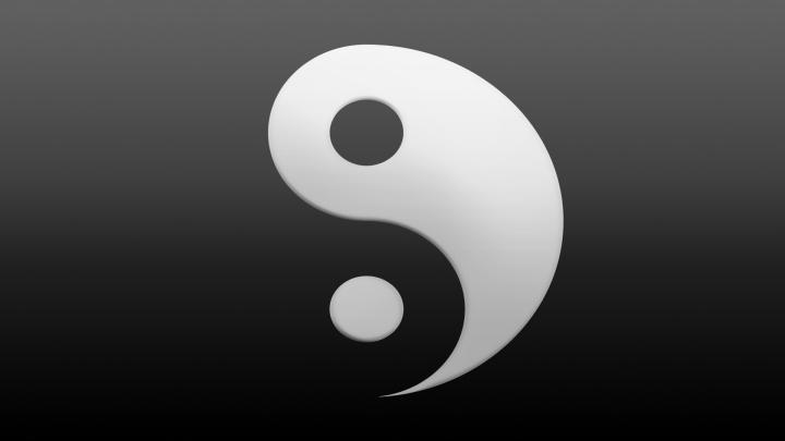 Yin Yang Dragon Wallpaper \u00b7\u2460 