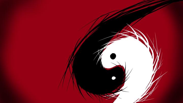 Yin Yang Dragon Wallpaper \u00b7\u2460 