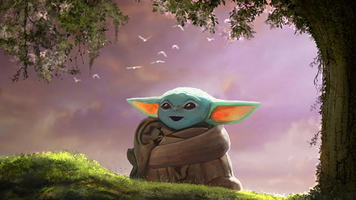 Baby Yoda Fanart 4k, HD Movies, 4k Wallpapers, Images, Backgrounds 