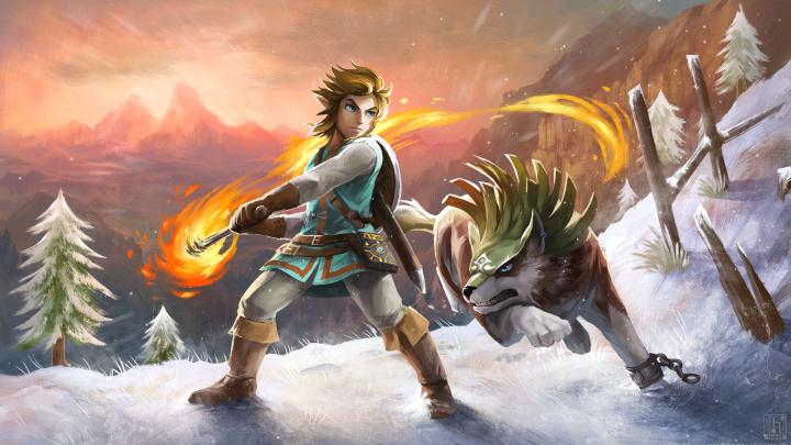 1920x1080 The Legend of Zelda Breath of the Wild Laptop Full HD 1080P 